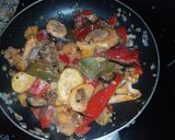 Foto del paso 3 de la receta: Parrillada de verduras con merluza