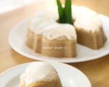 Foto langkah ke 3 dari resep Pudding Kelapa KW Santan Gula Merah.
