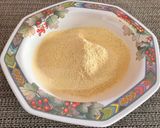 A picture of step 5 of Festive Soya Flour Cake with Rum-Soaked Fruits.