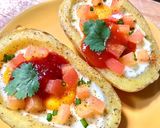 รูปขั้นตอนการทำที่ 7 ของ BREAKFAST WITH BAKED POTATO AND EGGS | ไข่อบมันฝรั่ง