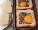 Kenyér belsejében Tojásos Szendvics sütve 1353 recept fázis 4 fotója