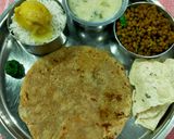 A picture of step 3 of Puran Poli.