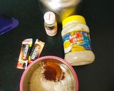 A picture of step 1 of Coffee ☕ custard 🍮 vegan Creamy custard coffee 😋😋.