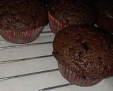 A picture of step 4 of Dark chocolate muffin.