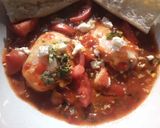 A picture of step 4 of Sunday Morning Shakshuka.