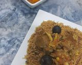 صورة لخطوة 15 من وصفة لحم مع أرز صيادية