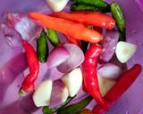 Foto langkah ke 1 dari resep Nasi Cobek.