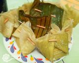 Foto langkah ke 6 dari resep Timphan (lepat) jagung.