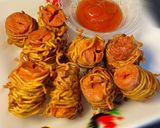 Foto langkah ke 7 dari resep Sosis Gulung Mie.