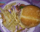Foto del paso 4 de la receta: Hamburguesa casera en freidora de aire