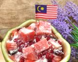 Gambar langkah 3 resipi Yogurt Red Fruity.