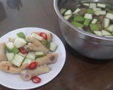 Hình bước làm 4 của món Chân gà ngâm xoài xanh