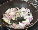 A picture of step 4 of Kadai Paneer Masala.