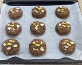 A picture of step 13 of 🍪 Healthy Dark Chocolate Ragi Mixed Nut Cookies 🍪.