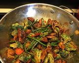 Foto del paso 3 de la receta: Tallarines y Vegetales con Jamón estilo Oriental
