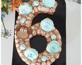 Une image de l'étape 7 de Number cake Kinder.