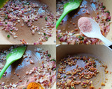 A picture of step 2 of Kanda poha.