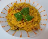 Foto del paso 9 de la receta: Arroz meloso de cerdo, mejillones y pollo
