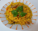 Foto del paso 9 de la receta: Arroz meloso de cerdo, mejillones y pollo