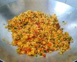 Hình bước làm 4 của món Cơm chiên dương châu