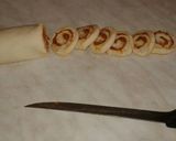 Kolbászos sajtos csiga, ahogy mi szeretjük recept fázis 6 fotója