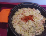 Foto del paso 3 de la receta: Repollo con pavo cocido al brandy(Col)