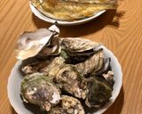 烤香魚 + 帶殼鮮珂 +新鮮玉蜀黍今天烤一點海味的食譜步驟2照片