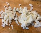 A picture of step 3 of Boiled egg sandwich with French fries.