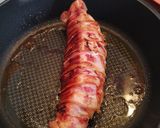 A picture of step 4 of Monkfish Roast Wrapped in Bacon with Fennel.