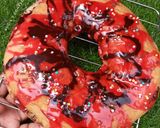 A picture of step 8 of Giant glazed doughnut.