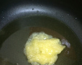A picture of step 3 of Moong dal halwa.