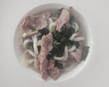 Gambar langkah 4 resipi Beef Udon.