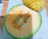 Foto langkah ke 1 dari resep 🍍JUMENA (Juice Melon Nanas)🍍.