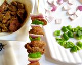A picture of step 9 of Lamb Kebab.