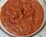 A picture of step 7 of Szechuan sauce.