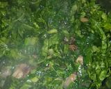 A picture of step 3 of Creamed spinach.