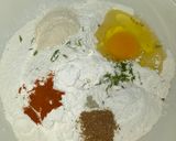 Foto langkah ke 2 dari resep Peyek Opak Kacang Hijau.