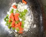 A picture of step 8 of Chapathi spring rolls.