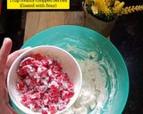 A picture of step 1 of Fresh Strawberry Cake.