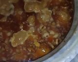 A picture of step 11 of Mughlai koftay anday aloo ka salan.