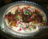 A picture of step 5 of Bread Dahi Vada.