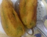 A picture of step 6 of Hari mirch ke pakode.