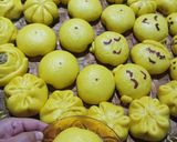 Foto langkah ke 4 dari resep Bakpao Labu Kuning/Parang.