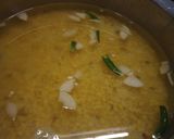 A picture of step 1 of Khara Pongal.