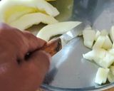 A picture of step 1 of Delicious unique healthy muskmelon dry fruit halwa.