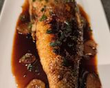 A picture of step 7 of Honey Ginger Fish.