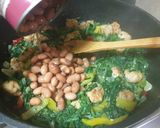Pas rețetă Senapo con fagioli e salsicce 4 fotografie