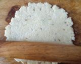 A picture of step 2 of Sago flour puri.