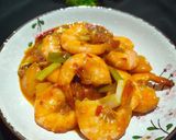 Foto langkah ke 5 dari resep Udang Goreng Mentega.