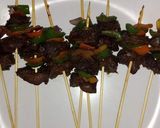 A picture of step 2 of Gizzard kebab.
